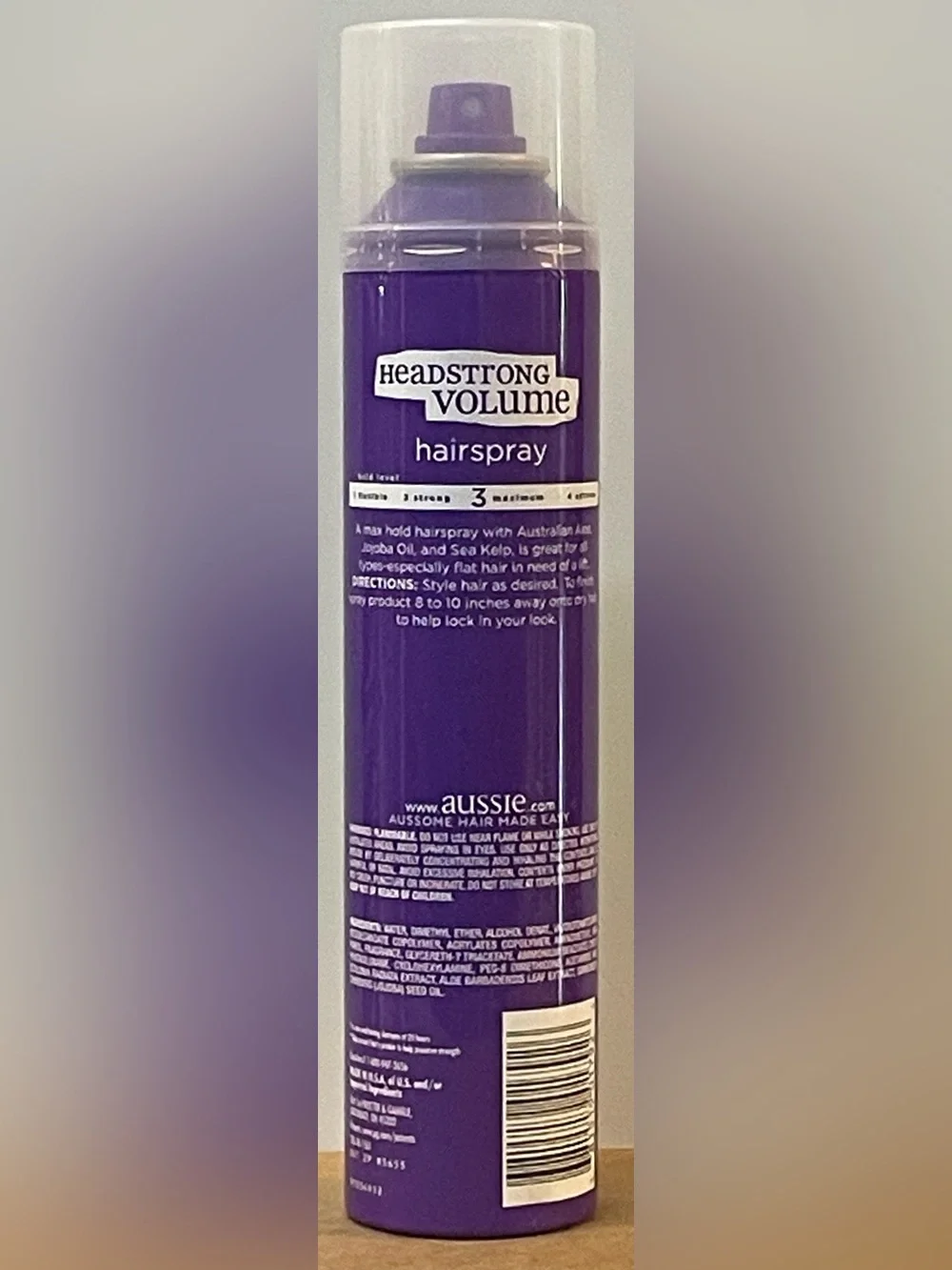 Aussie Headstrong Volume Hairspray — 10oz